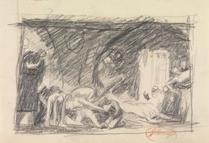Escena de prisión de George Romney